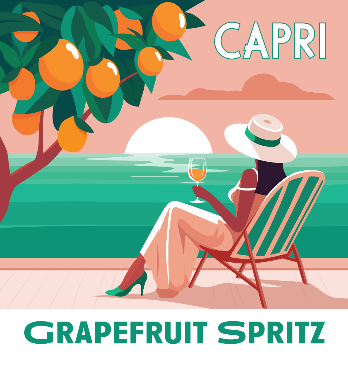 CAPRI Grapefruit Spritz